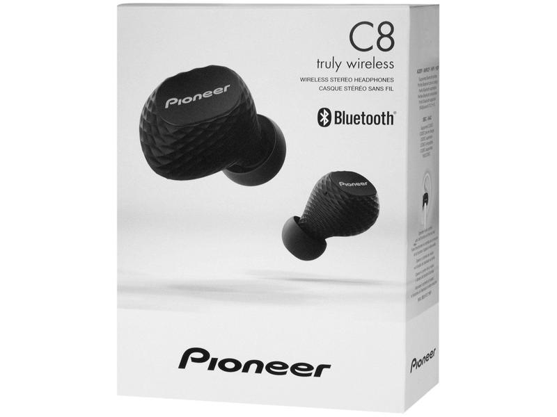 ヘッドホン Pioneer SE-C8TW(B) Fone de Ouvido Bluetooth Pioneer SE-C8TW-B - Intra-auricular com